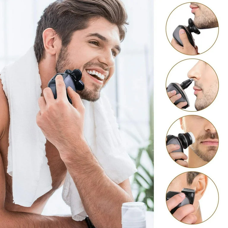 ShaverLux 5-in-1 4D Rechargeable Grooming Kit.